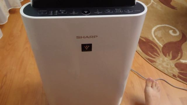 Sharp air purifier UA-HD40E-L review смотреть онлайн