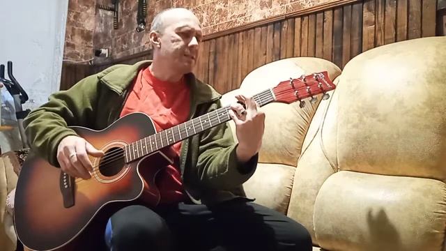 песни под гитару -Поцелуй меня удача- А.Полотно смотреть онлайн