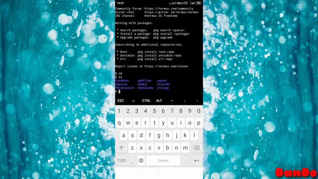 DDos атака в TERMUX смотреть онлайн