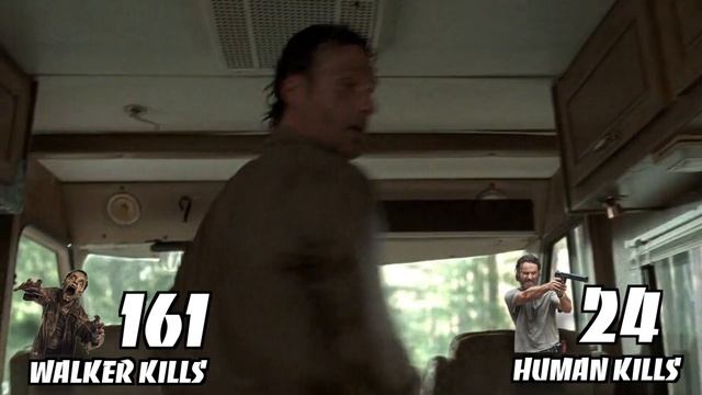 The Walking Dead - Rick Grimes KILL Count | Season 1 - Season 9 смотреть онлайн
