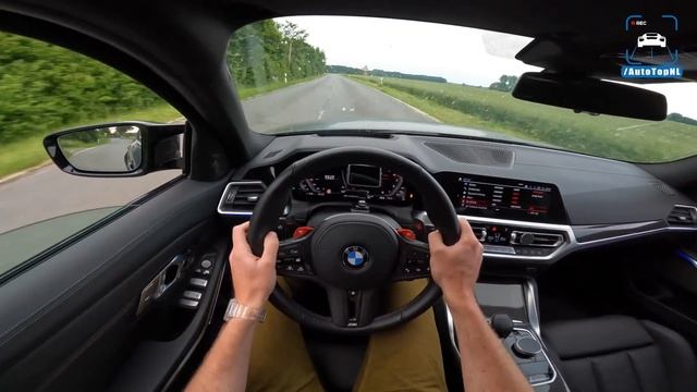 BMW M3 G80 XDrive 700HP *310KMH / 192MPH* REVIEW On AUTOBAHN By AutoTopNL