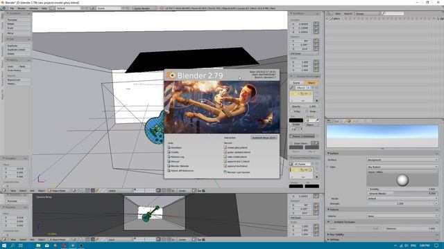 Blender 2.79 - Cycles render - Ambient Occlusion - Polski Tutorial смотреть онлайн