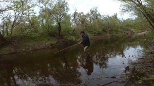 Спиннинг из стекловолокна. Первые покидушки. Тестирование на воде.