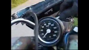 Мотоцикл с двигателем от ваз 2108