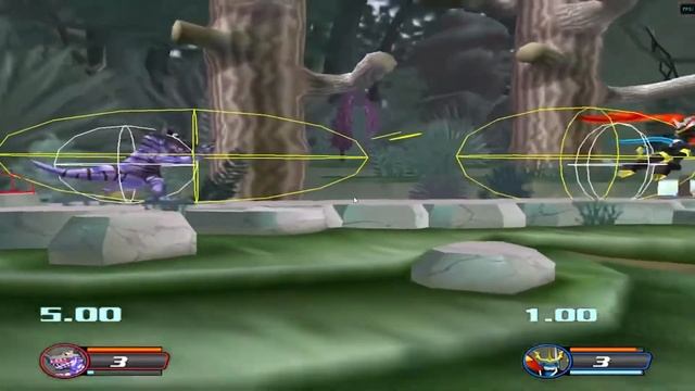 Veemon Combos Digimon Rumble Arena 2 смотреть онлайн