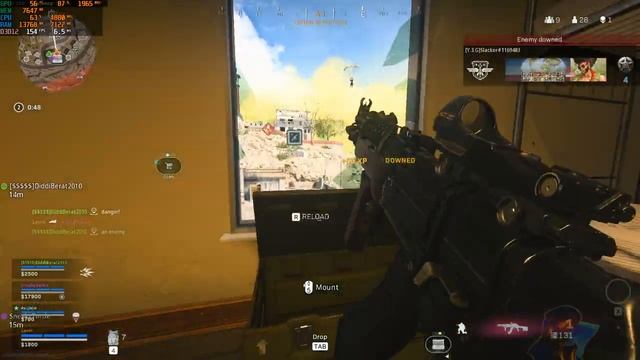 Warzone FPS TEST RTX 3080 and Core i9 12900KF смотреть онлайн