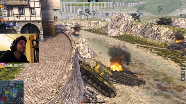 WoT Blitz - Премия Золотая Клешня блица.Топ днарь против АФК танка- World of Tanks Blitz (WoTB) смотреть онлайн