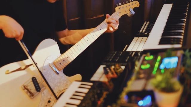 Ambient Guitar Session, about 11,000 miles away / Bowed Guitar / Remote Jam смотреть онлайн