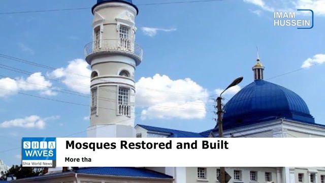 More than 50 mosques restored and built in Astrakhan смотреть онлайн