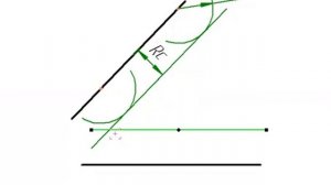 1 случай сопряжение двух прямых