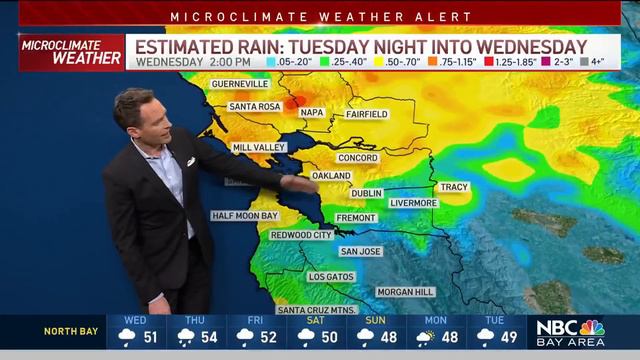 Bay Area Forecast: Several Rain Chances смотреть онлайн