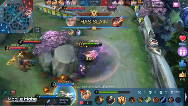 FREYA MEGA MANIAC [TOP GLOBAL footwork MOBILE LEGENDS ] смотреть онлайн