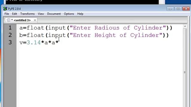 03 VolumeofCylinder смотреть онлайн