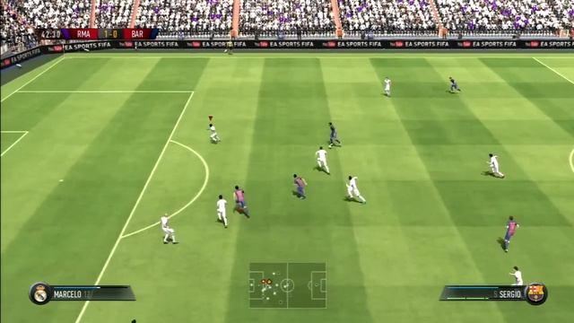 FIFA 17 Real Madrid vs Barcelona La Liga League Gameplay PS3 HD смотреть онлайн
