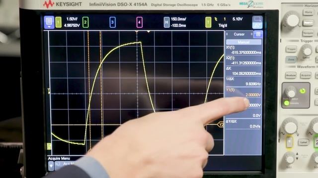 How to Measure the Time Constant with an Oscilloscope смотреть онлайн
