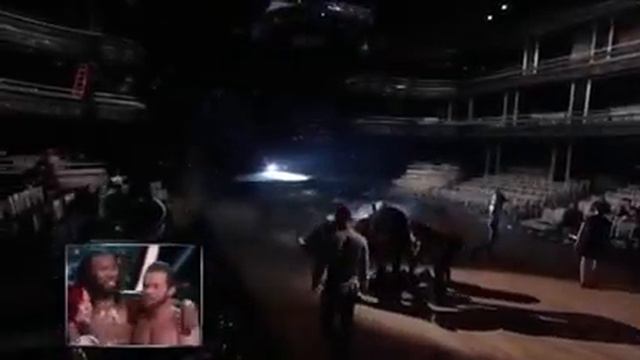 Artem Chigvintsev and Josh Norman crash in rehearsals смотреть онлайн