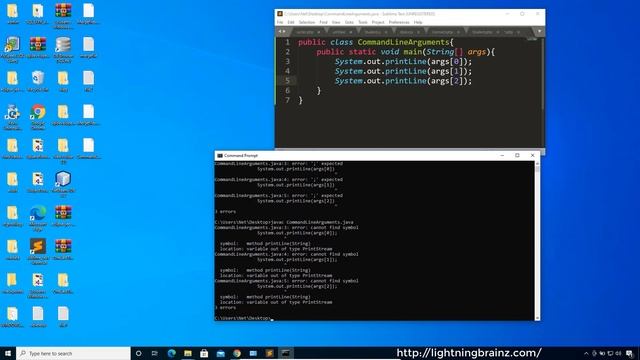 Command Line Arguments in Java (CMD) смотреть онлайн