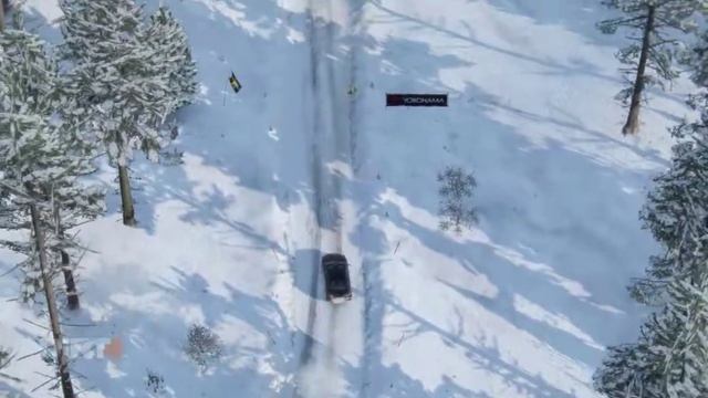 Зимние гонки на машине Mitsubishi Lancer Evolution X - DIRT 4 смотреть онлайн