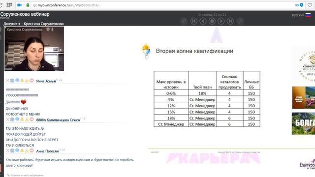 Акции + Квалификации конференций. Ведёт Кристина Соруженкова смотреть онлайн