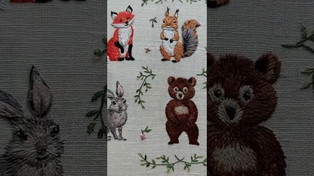 Семплер "Лесные звери" смотреть онлайн