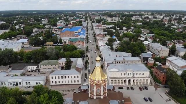Город Касимов (Рязанская область) за 55 секунд. смотреть онлайн