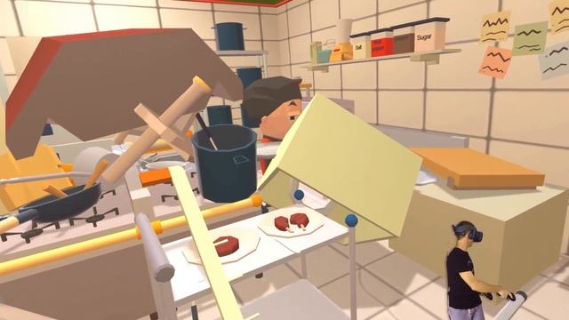 USING THE SECRET GAME WEAPON SPAWNER! Updated - Throw Anything VR Gameplay - VR HTC Vive Gameplay смотреть онлайн