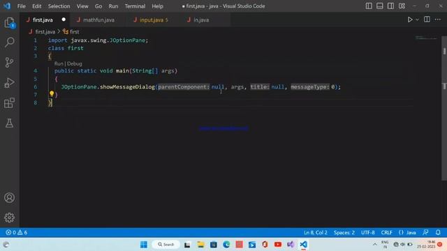 Java Graphical output (GUI) | Amazing java simple message box output ? смотреть онлайн