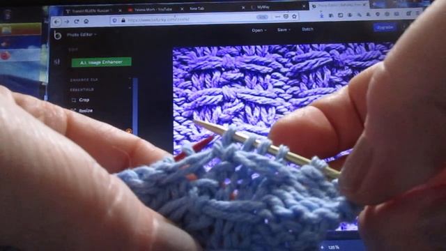 Узор-''Тонкие стрекозки''. смотреть онлайн