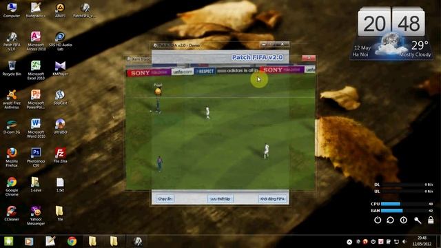 Patch FIFA v2.0 Hướng dẫn sử dụng - Mô tả công cụ Nạp nhanh смотреть онлайн