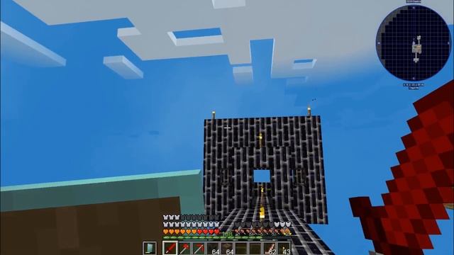 Minecraft - Sky Factory 4 - How to Quickly Farm Withers Manually смотреть онлайн