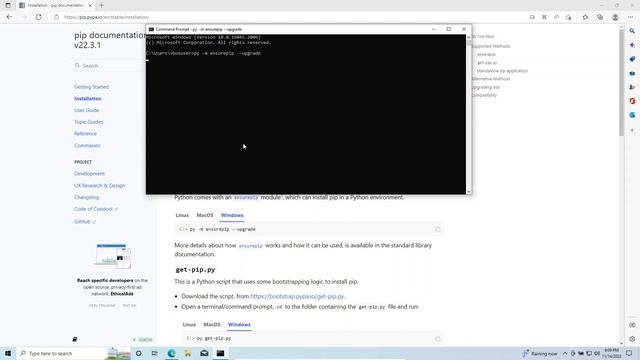 How to install Python pip on windows 10 смотреть онлайн
