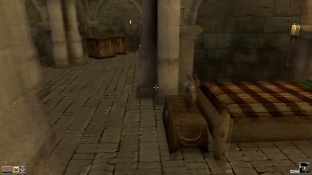 Morrowind Fullrest repack 1.5 слепое прохождение ч.4: Форт Пелагиад. Не спать! смотреть онлайн