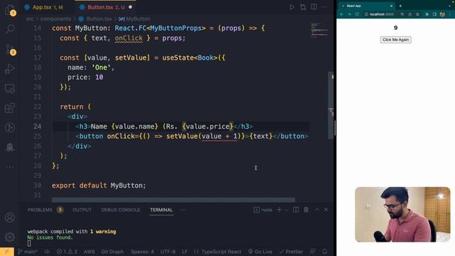 React Typescript Tutorial смотреть онлайн
