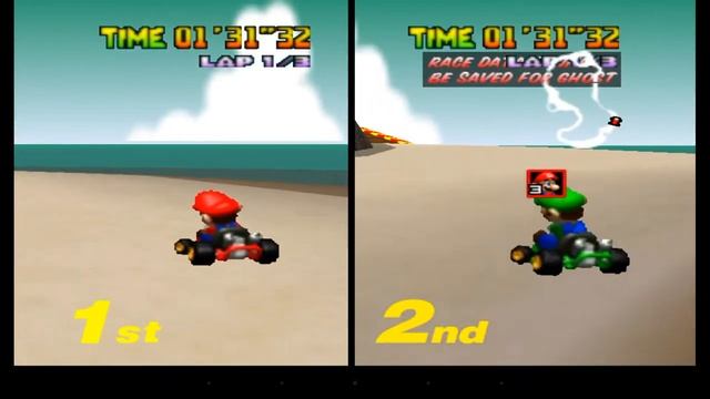 Mario Kart 64 Debug Menu AI In Time Trials & Others смотреть онлайн