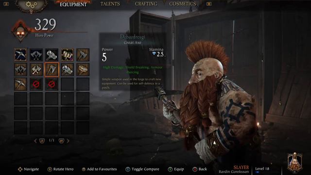 Warhammer: Vermintide 2 - How to equip weapons. смотреть онлайн
