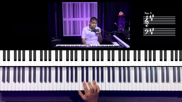 How to Play the Stand By Me Bass Line on Piano 🎹 with Chords - Accompaniment Tutorial смотреть онлайн