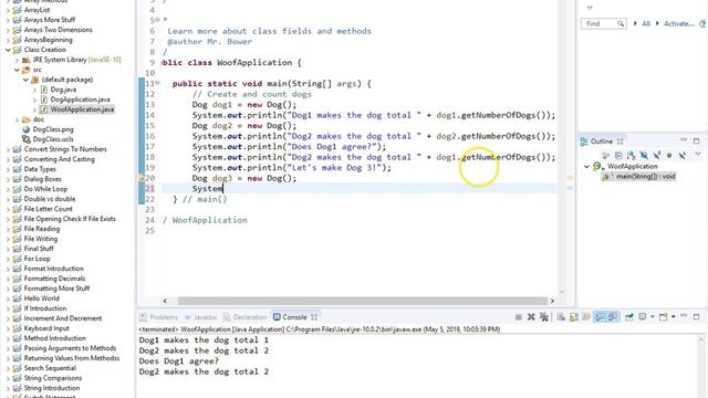 Java 8.1- Static Fields & Methods смотреть онлайн