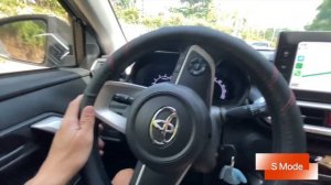 How to use the Driving Modes of Toyota Raize E (or G) CVT