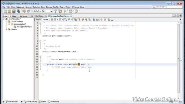 Creating your first project in Java | Netbeans смотреть онлайн