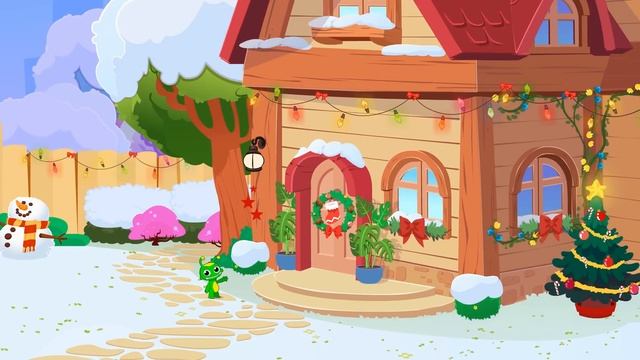 Groovy Le Martien | Les enfants aiment jouer en hiver dans la neige en construisant un bonhomme de смотреть онлайн