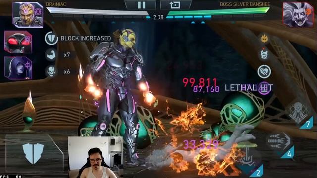 400% Lethal DMG 5 Raven Stacks Twin Blade Manta Injustice 2 Mobile смотреть онлайн