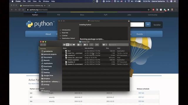 Como instalar Python e IDLE no Mac OSX em um minuto - Python 3 смотреть онлайн