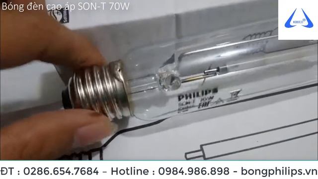 Bóng đèn cao áp SON T 70W Philips Dạng Thẳng - KIBICO KIM BÌNH смотреть онлайн