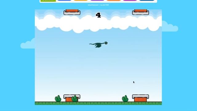 Flappy dragon game play смотреть онлайн