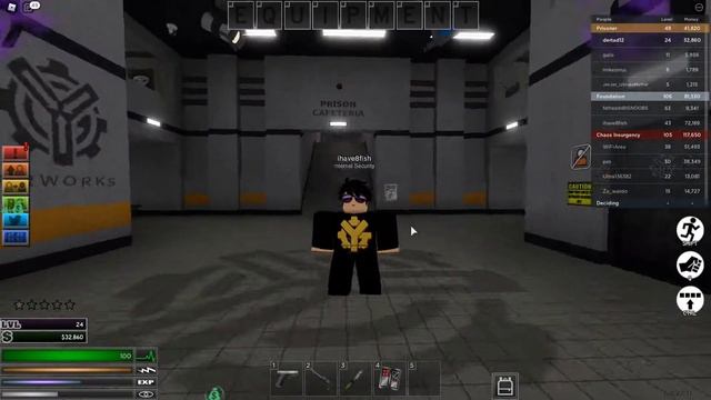 Как сбежать из тюрьмы в [SCP] Сайт-76: Тюремные аномалии [Roblox]. смотреть онлайн