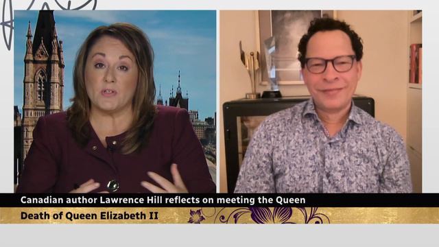 Lawrence Hill describes his 'mixed experience' meeting Queen Elizabeth смотреть онлайн