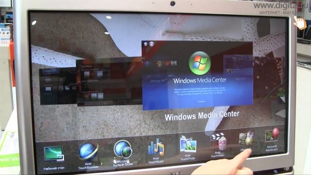 Видеообзор моноблока Acer Aspire Z5710 смотреть онлайн