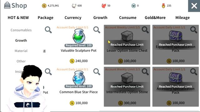 Best Things to Buy in Gold Shop! Moonlight Sculptor MMO! смотреть онлайн