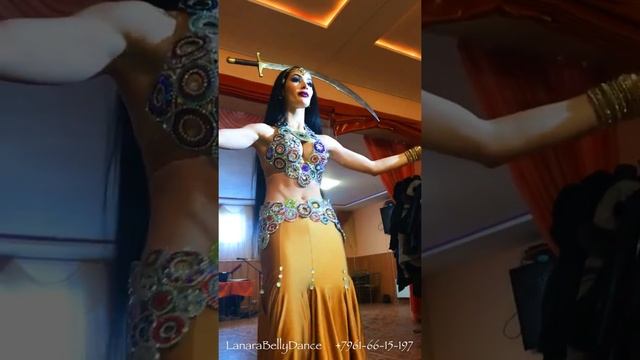Ланара - восточный танец с саблей/ Lanara - belly dance with sword смотреть онлайн
