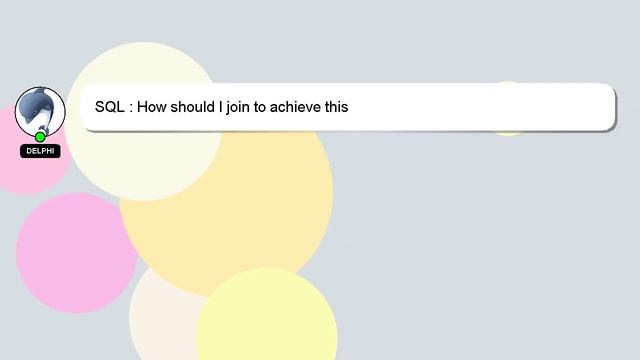 SQL : How should I join to achieve this смотреть онлайн
